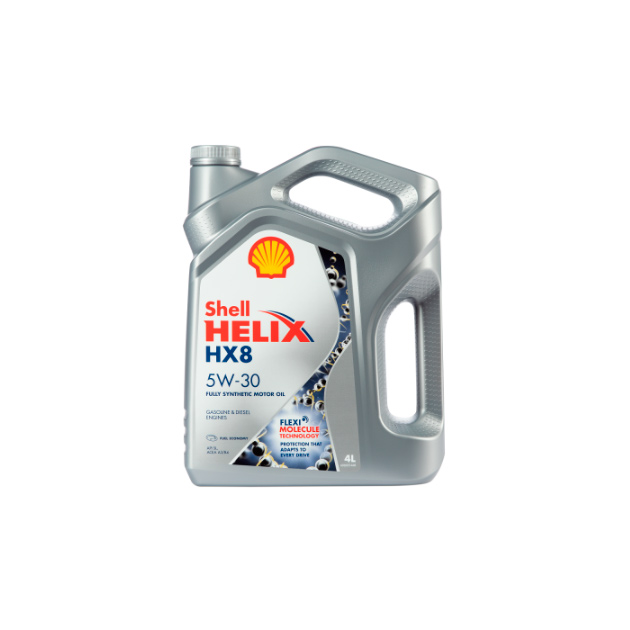Моторное масло Shell 5W30 Helix HX8 Synthetic ACEA A3/B3/B4 API SL/CF 4л
