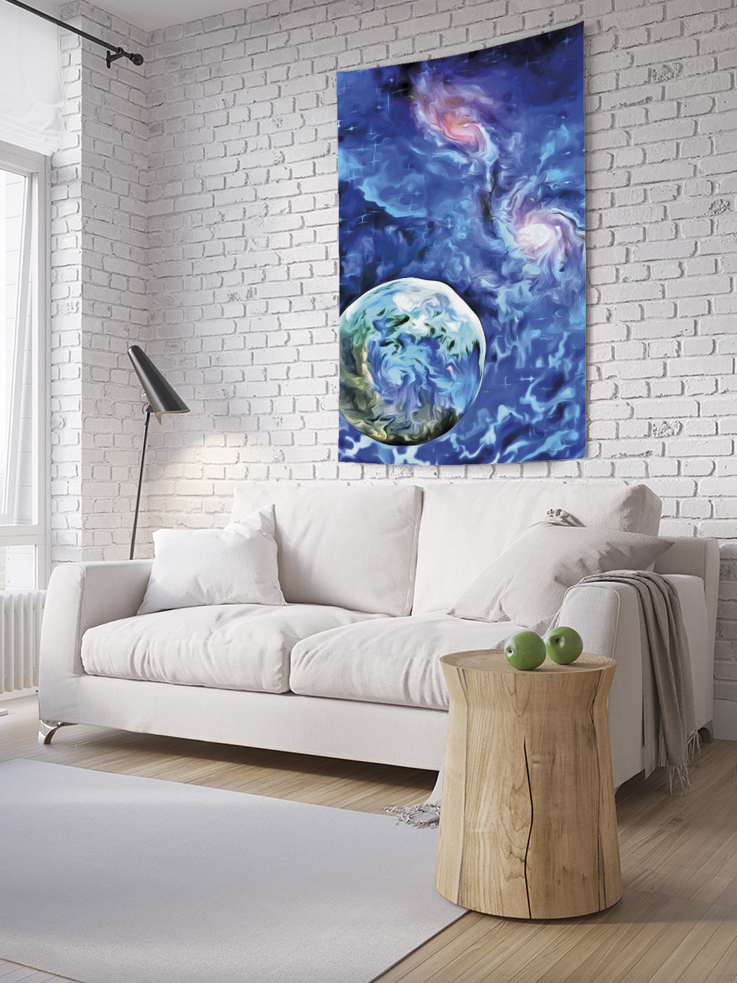 

Вертикальное фотопанно на стену JoyArty Миры планет 150x200 см, Миры планет