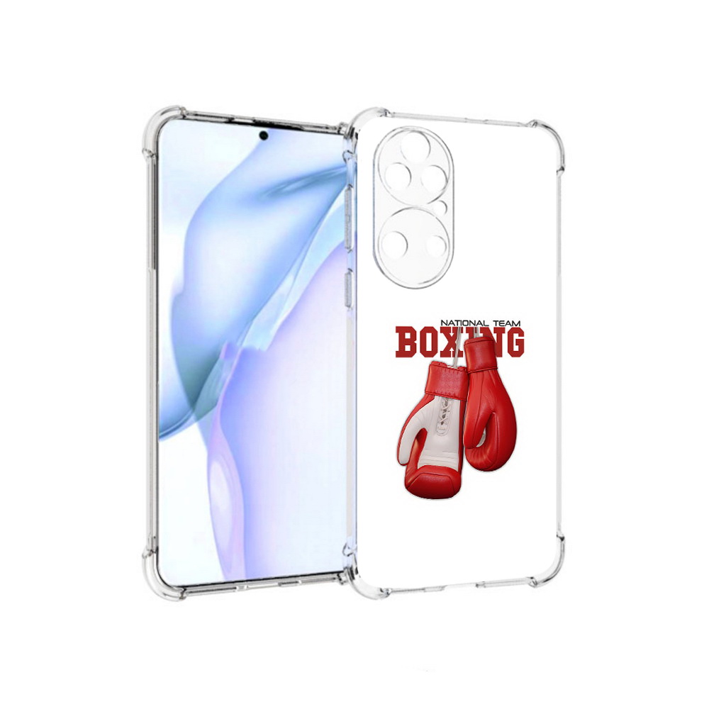 

Чехол MyPads Tocco для Huawei P50 боксерские перчатки, Прозрачный, Tocco