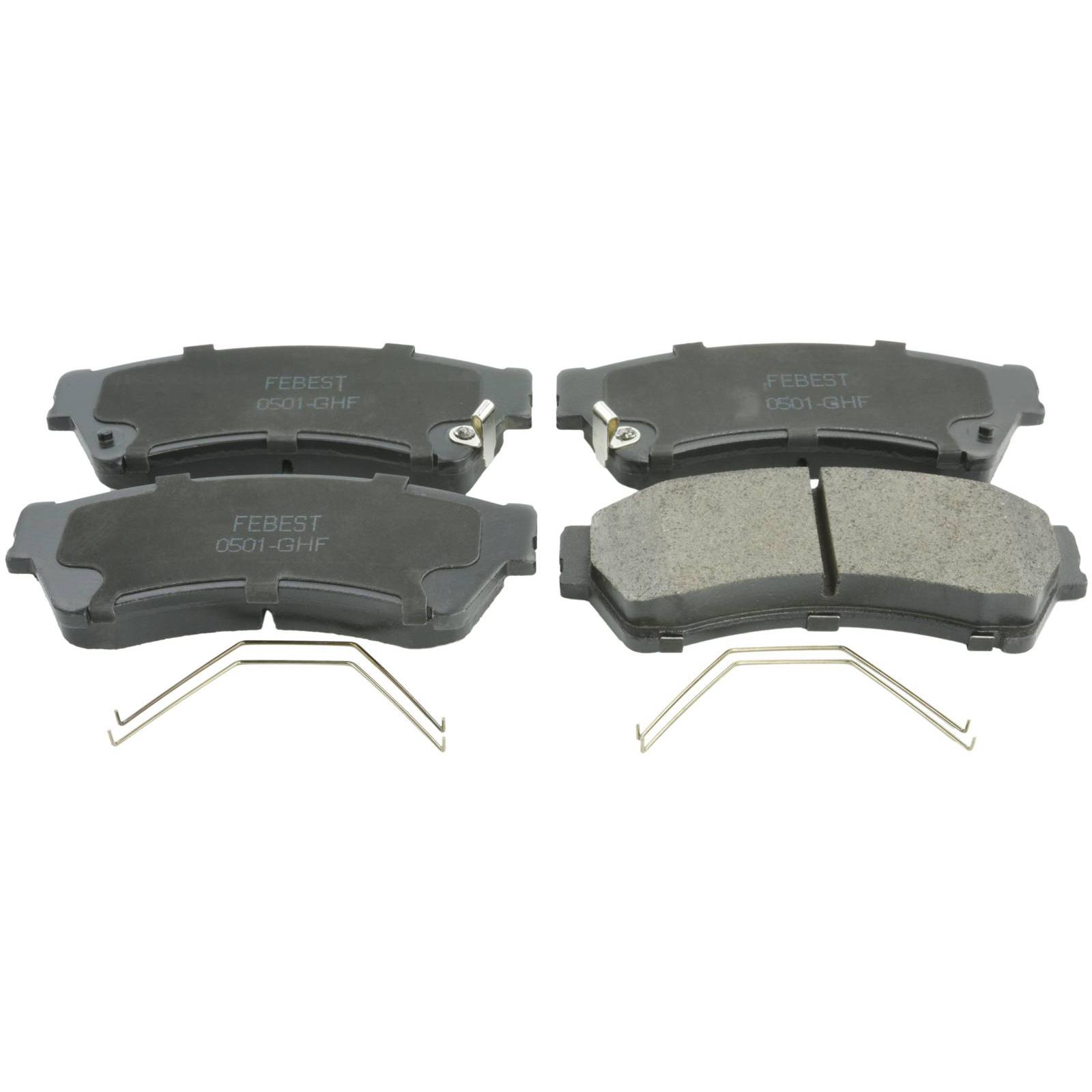 

Тормозные колодки FEBEST дисковые 0501GHF