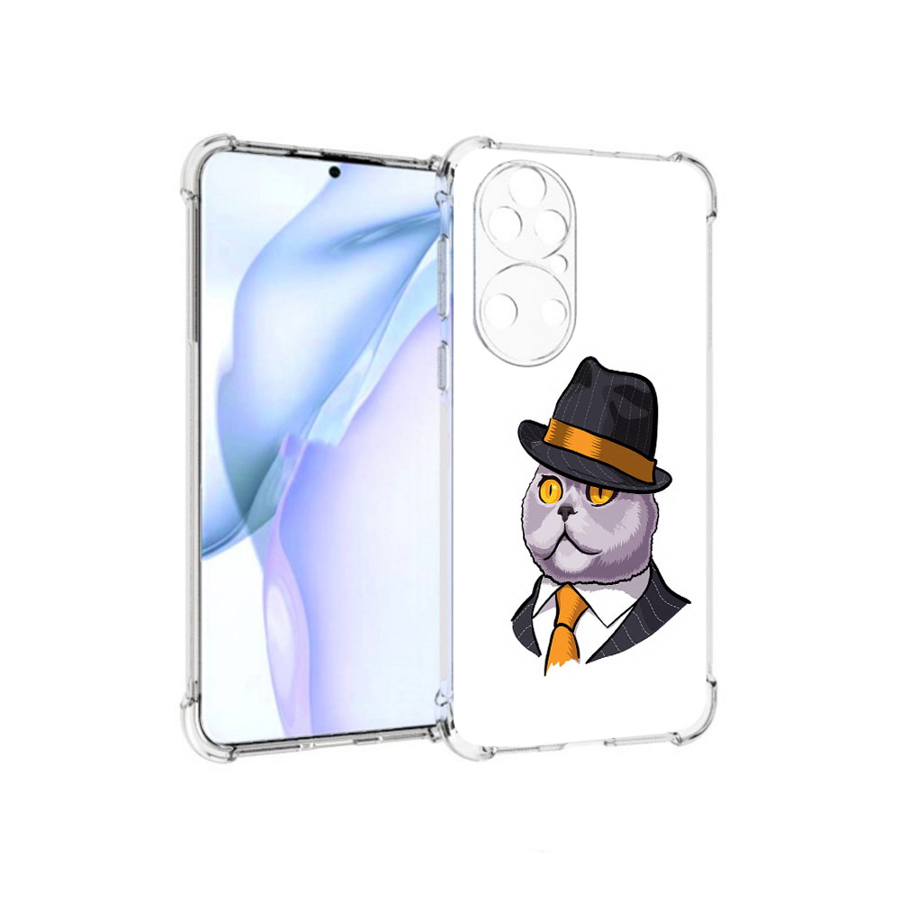 

Чехол MyPads Tocco для Huawei P50 британец, Прозрачный, Tocco