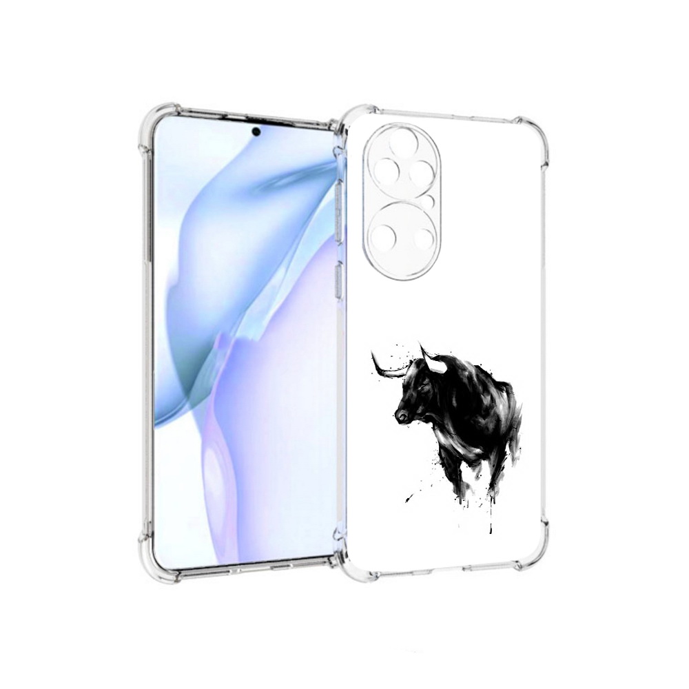 

Чехол MyPads Tocco для Huawei P50 бык, Прозрачный, Tocco