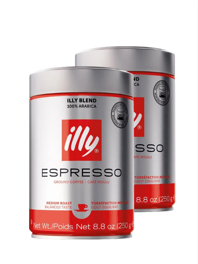 Кофе молотый ILLY Espresso 250 г х 2 шт