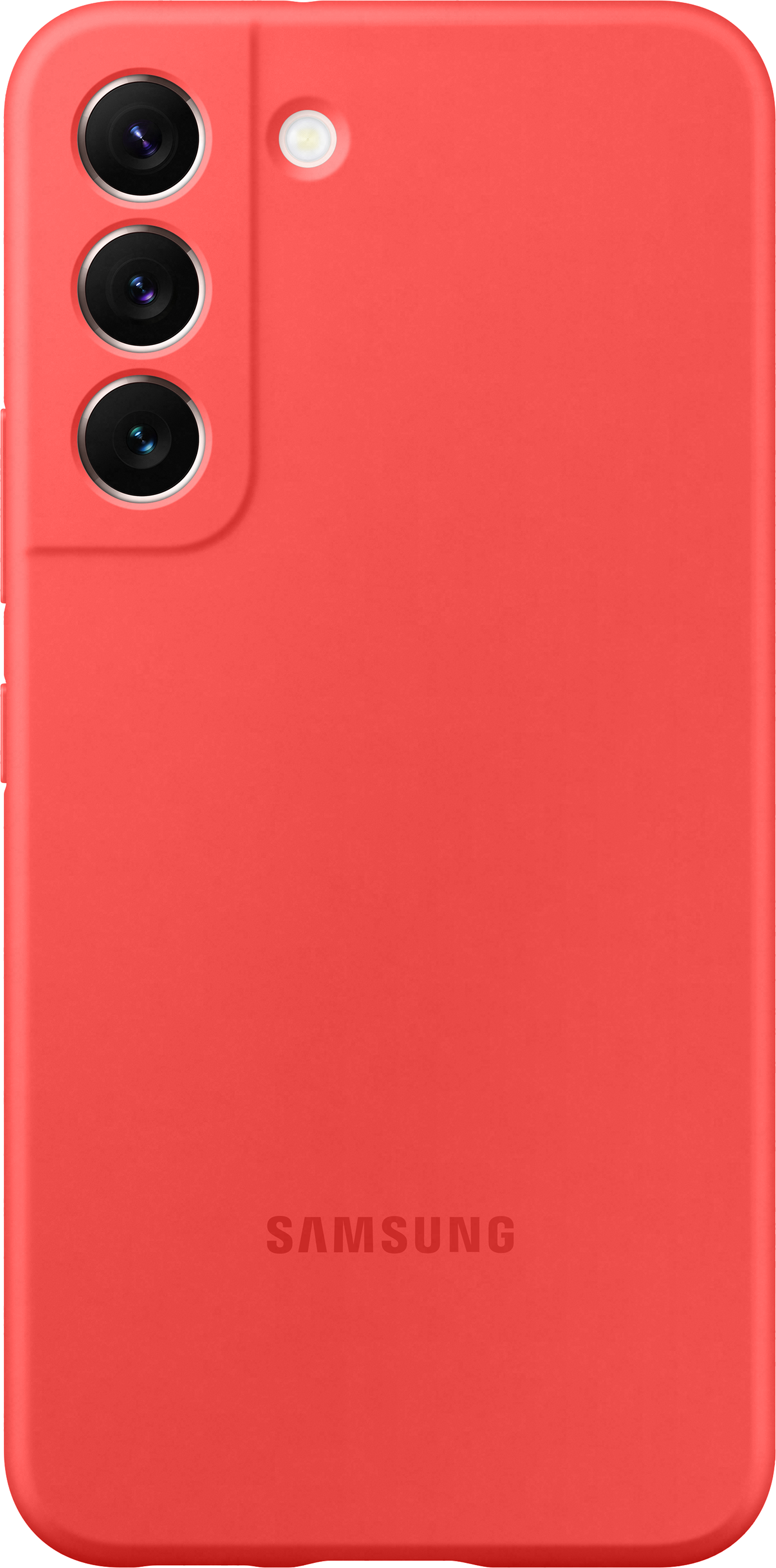 Чехол Samsung Silicone R0 Glow Red (EF-PS901TPEGRU)