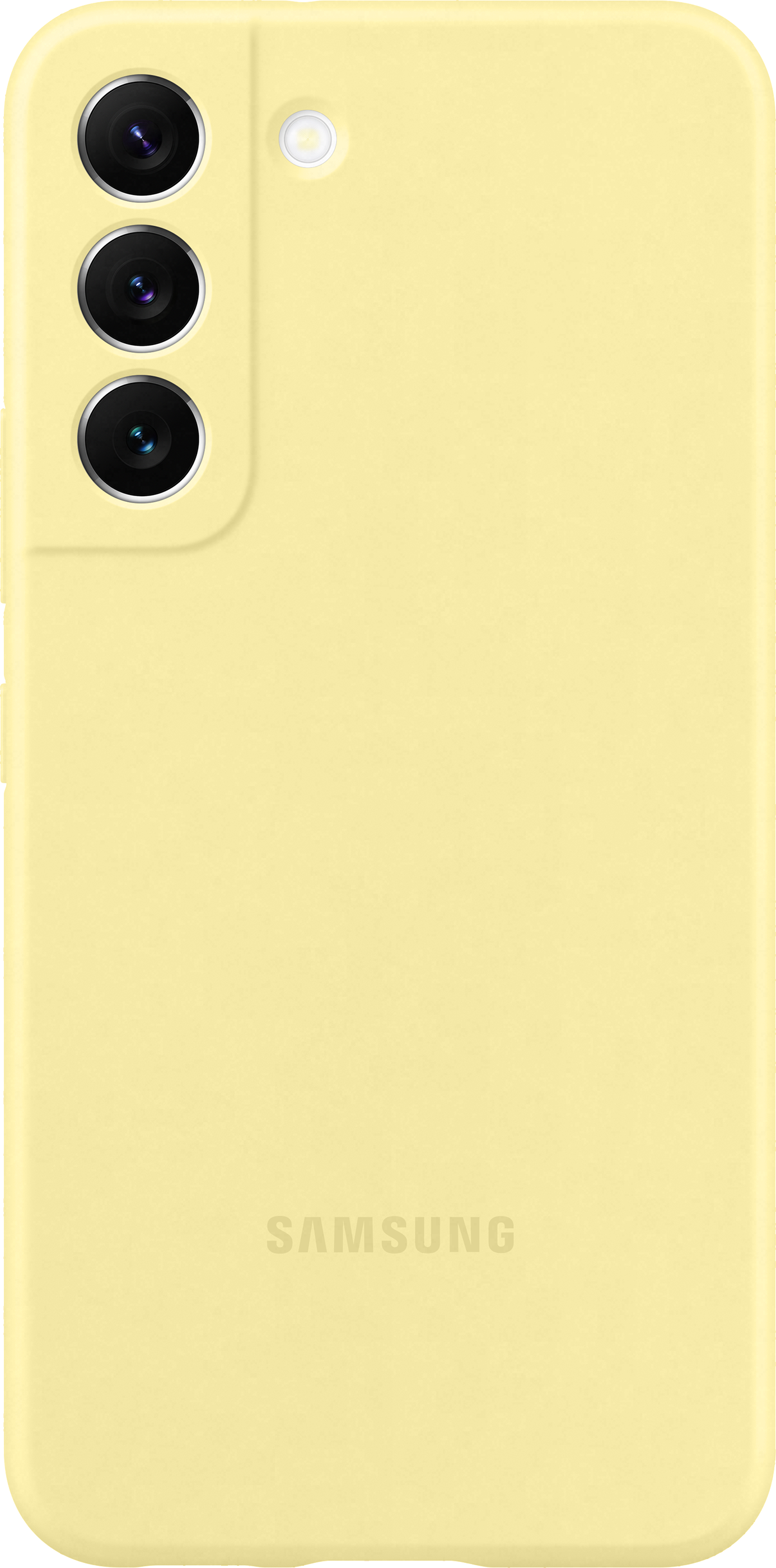 Чехол Samsung Silicone R0 Butter Yellow (EF-PS901TYEGRU)