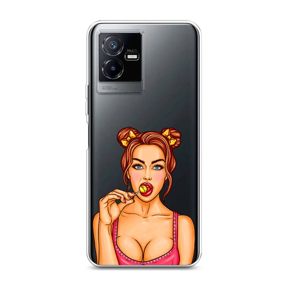 

Чехол Awog на Vivo Y73t "Вкусный леденец", Бежевый;коричневый;розовый, 268050-7