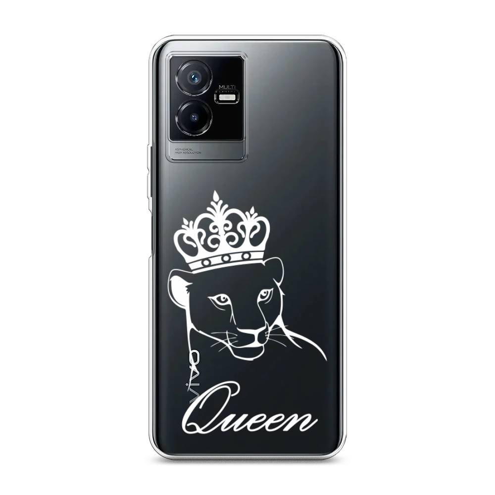 

Чехол Awog на Vivo Y73t "Львица королева", Бежевый;прозрачный, 268050-7