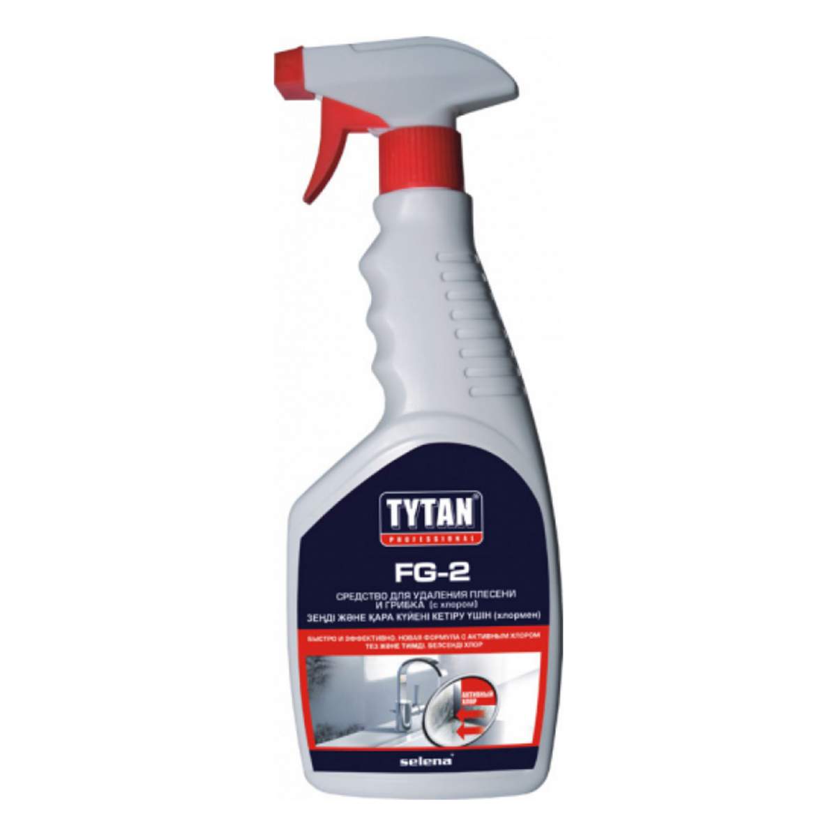 Антисептик против плесени и грибка с хлором Tytan Professional FG-2 16120, 500 мл tetra algumin средство против водорослей на 500 л 250 мл 250 мл