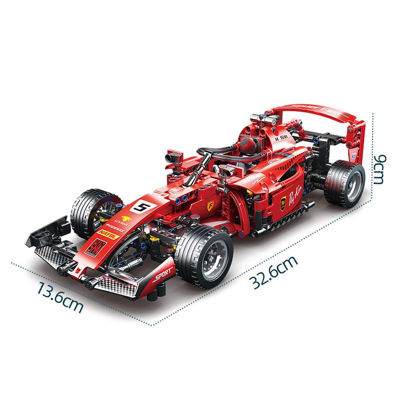 

Конструктор Техник набор Красный Формула-1 technic модель racing 455 деталей