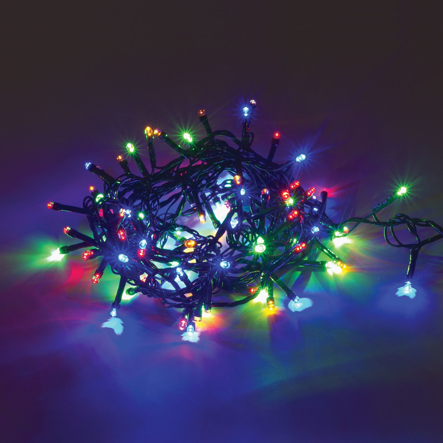 фото Новогодняя электрическая гирлянда edelman свет на елку 1034275 11 м разноцветный