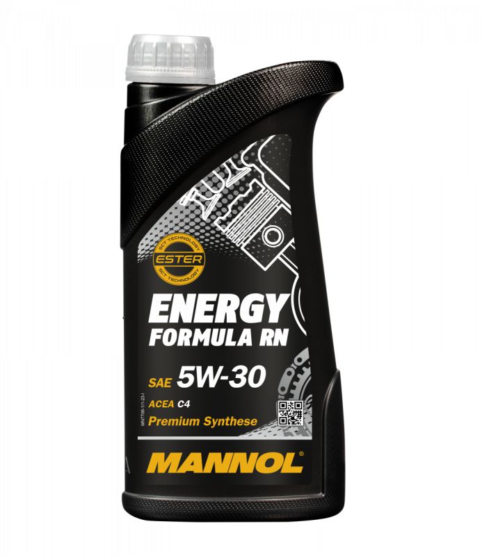 

Моторное масло синтетическое MANNOL ENERGY FORMULA RN 7706 5W-30 1 л.