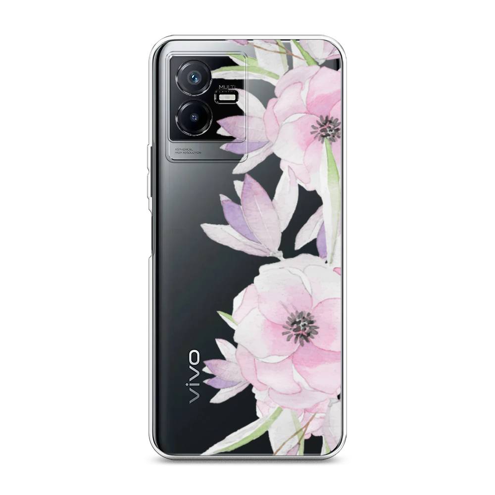 

Чехол Awog на Vivo Y73t "Нежные анемоны", Розовый;черный;фиолетовый, 268050-8