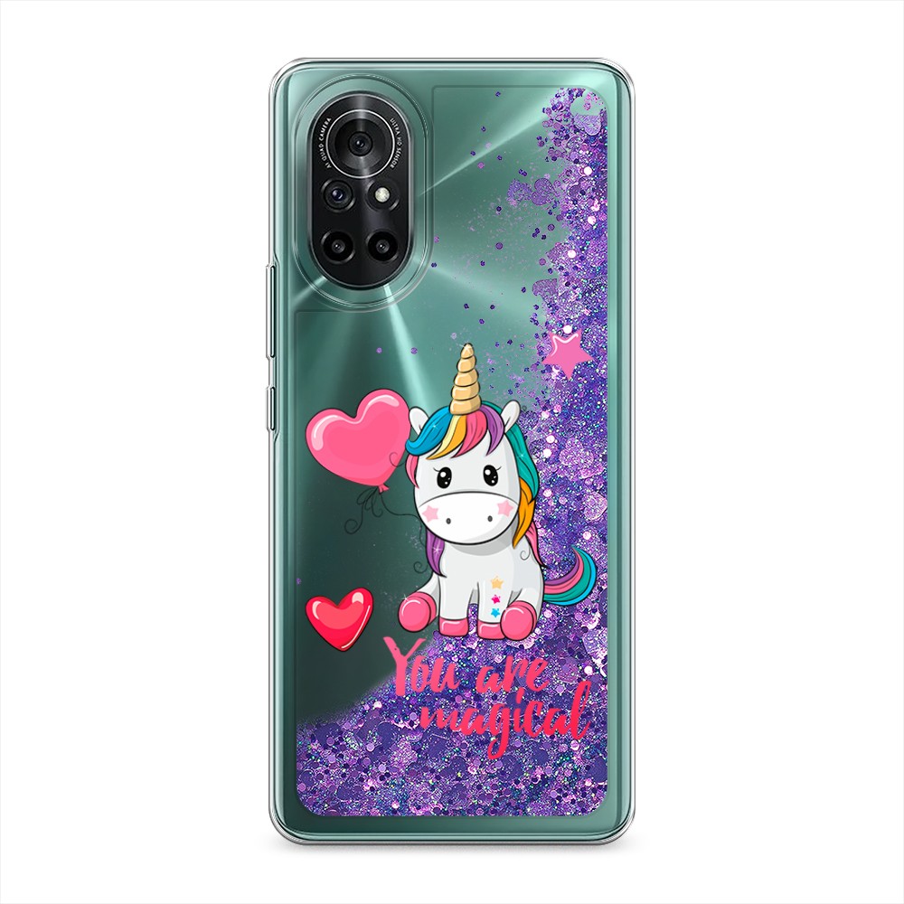 

Чехол Awog на Honor V40 Lite/Huawei Nova 8 "Волшебная единорожка", Разноцветный, 6105192-1