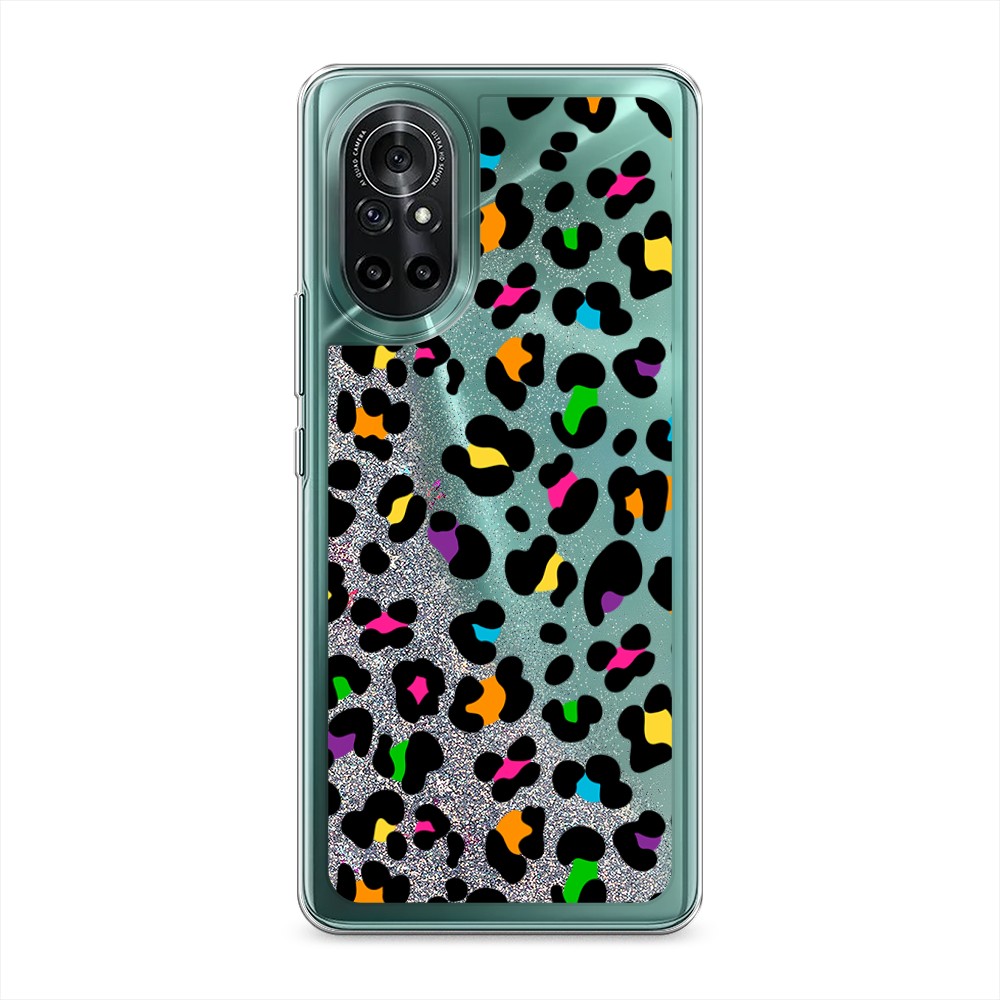 

Чехол Awog на Honor V40 Lite/Huawei Nova 8 "Яркий леопард", Разноцветный, 6105191-1
