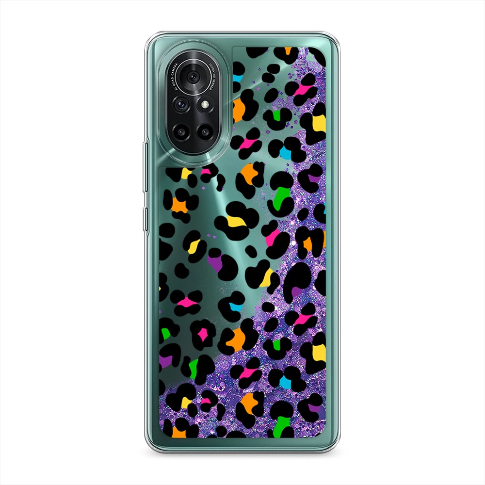 

Чехол Awog на Honor V40 Lite/Huawei Nova 8 "Яркий леопард", Разноцветный, 6105192-1