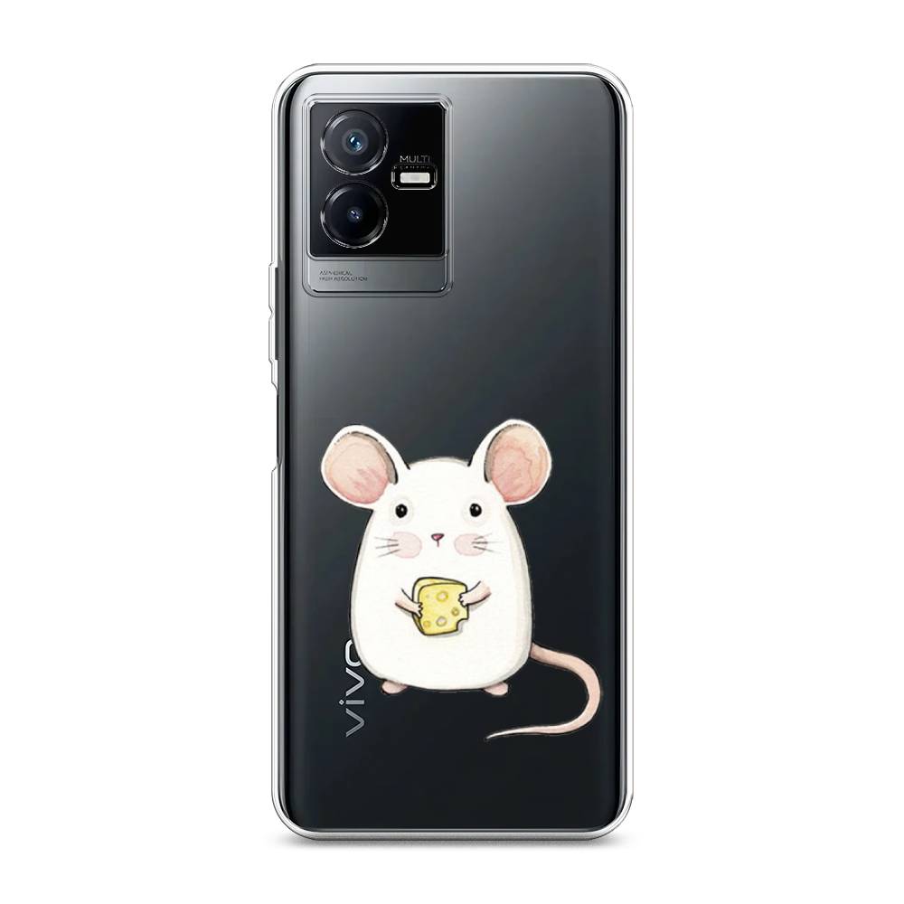

Чехол Awog на Vivo Y73t "Мышка", Белый, 268050-1