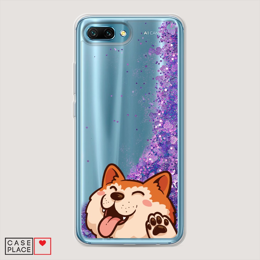 

Чехол Awog на Honor 10 "Акита-ину машет", Разноцветный, 65392-1