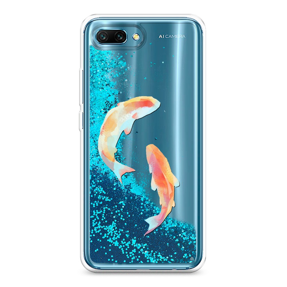 

Чехол Awog на Honor 10 "Акварельные карпы", Разноцветный, 65393-1