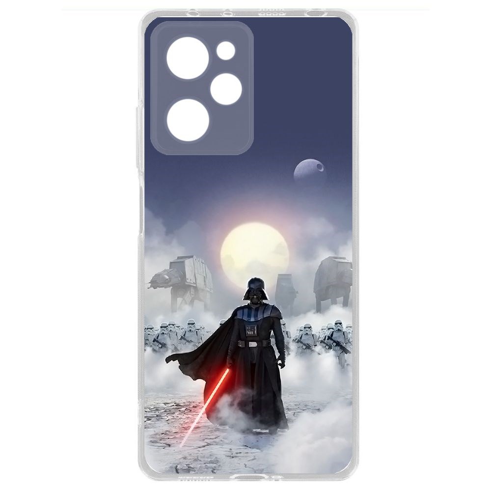

Чехол-накладка Krutoff Clear Case Звездные Войны. Дарт Вейдер для Xiaomi Poco X5 Pro, Прозрачный
