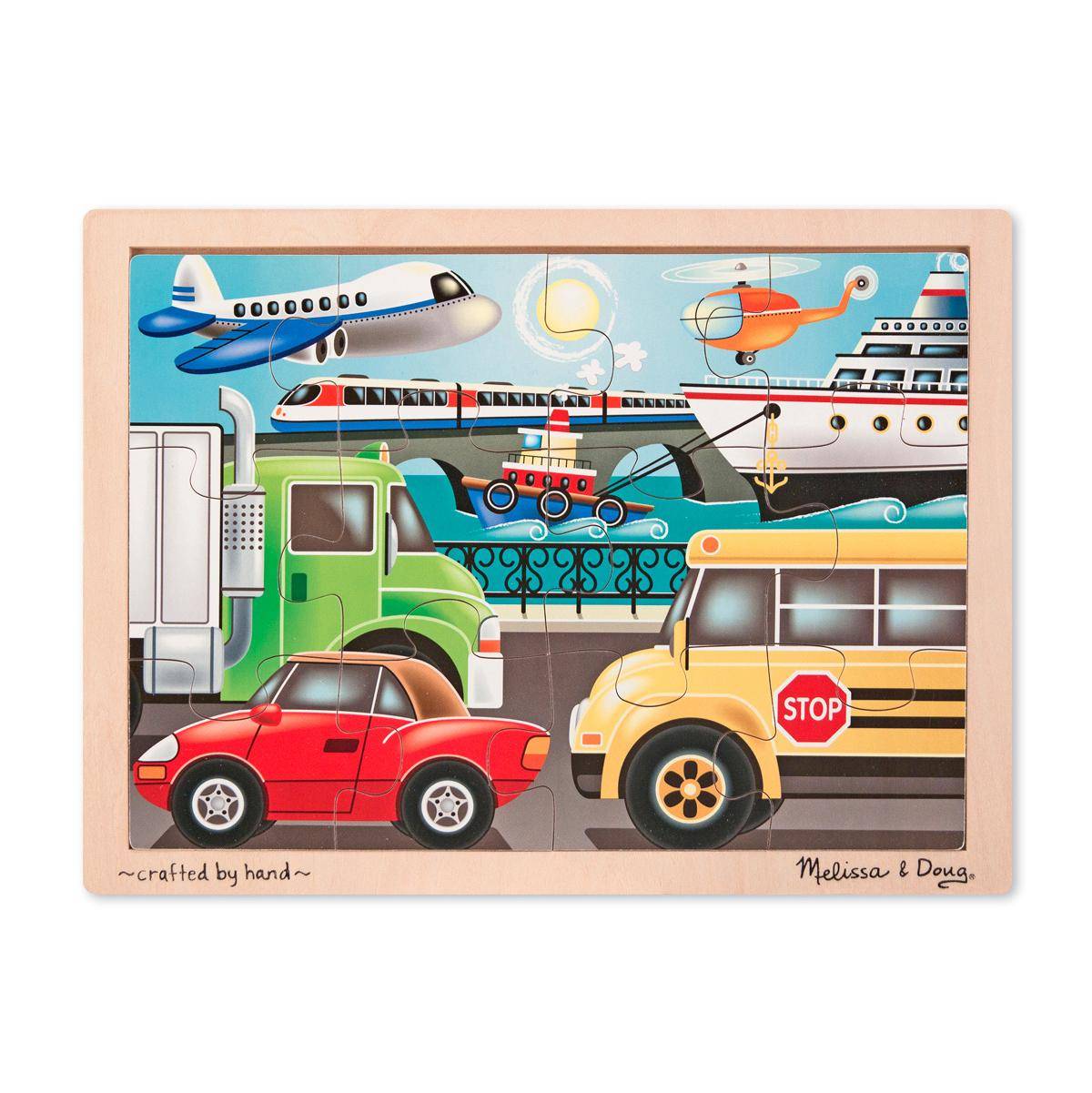 

Пазл Melissa & Doug 12 деталей, Мои первые пазлы В пути
