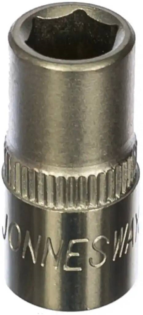 Головка 7 мм 6-гранная 1/4dr короткая jonnesway s04h2107 короткая отвертка энкор