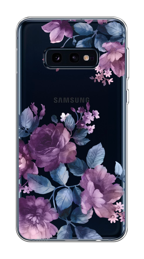 

Чехол на Samsung Galaxy S10E "Purple Blossoms", Синий;фиолетовый, 27250-1