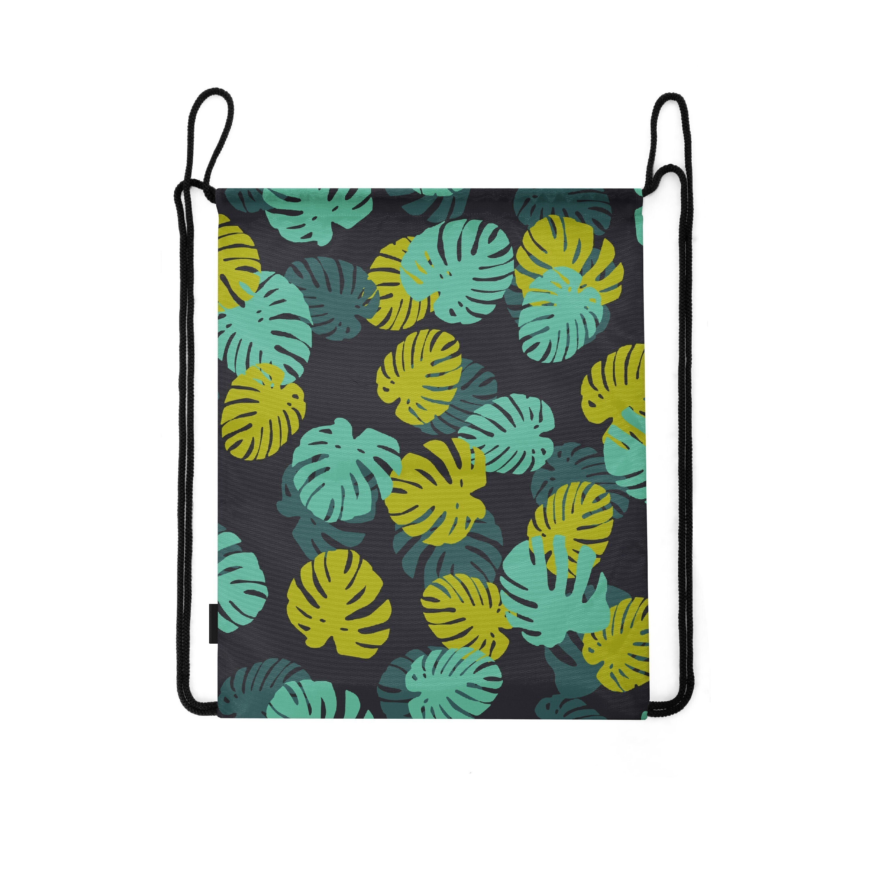 

Мешок-рюкзак для сменной обуви Burnettie LeavesPattern09, Зеленый