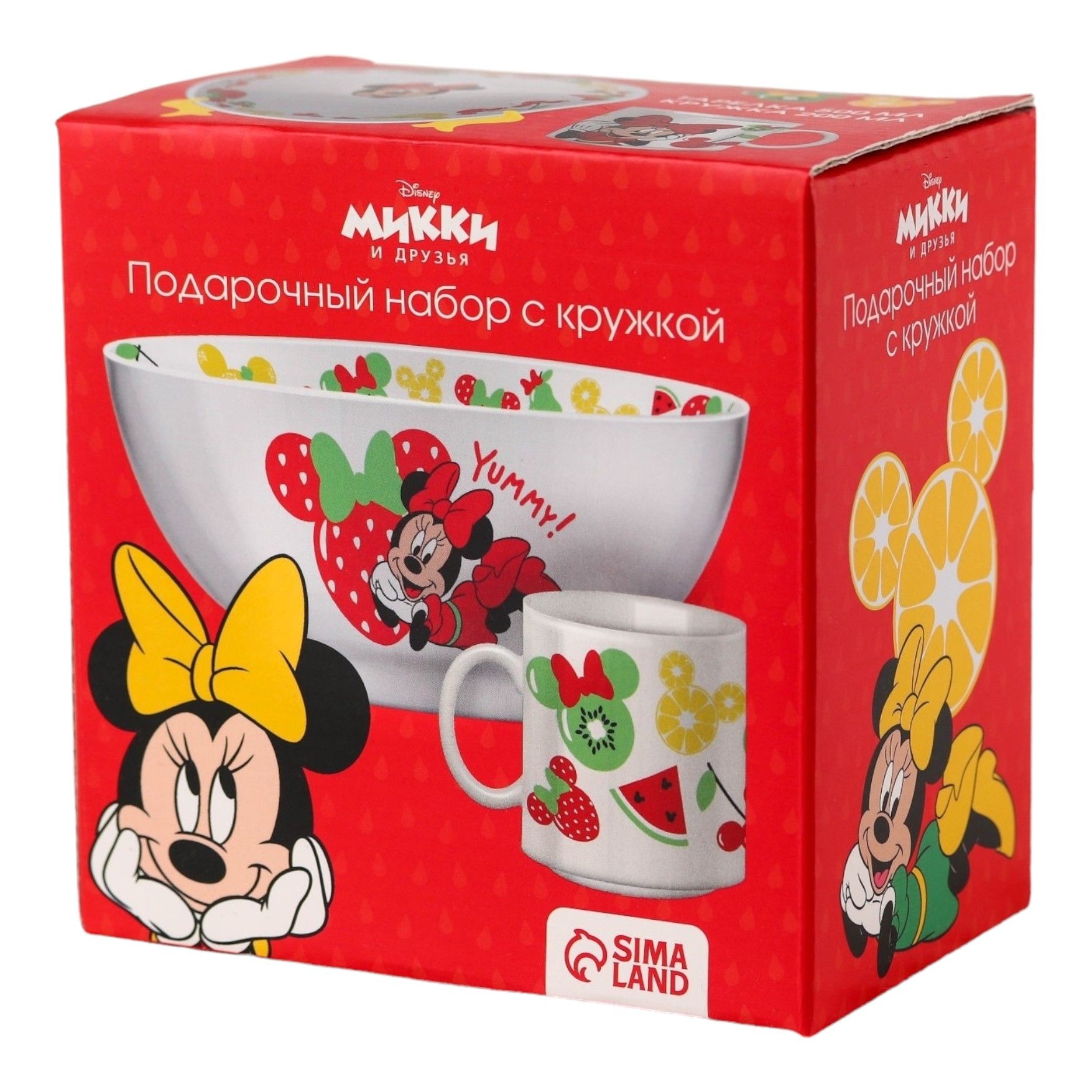 Столовый набор детский Disney Minnie Mouse 2 предмета