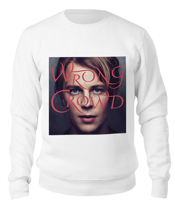 

Свитшот унисекс Printio Tom odell - wrong crowd белый M, Tom odell - wrong crowd