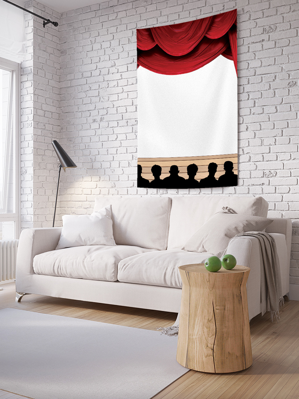 

Вертикальное фотопанно на стену JoyArty Ожидание спектакля 100x150 см, Ожидание спектакля