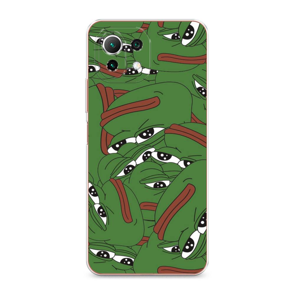 

Чехол Awog на Xiaomi Mi 11 Lite/5G NE "Печальный frog", Разноцветный, 311750-9