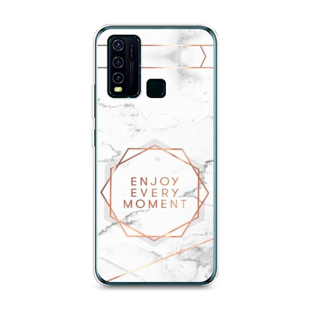 

Чехол Awog на Vivo Y30/Y50 "Enjoy every moment мрамор", Разноцветный, 262650-7