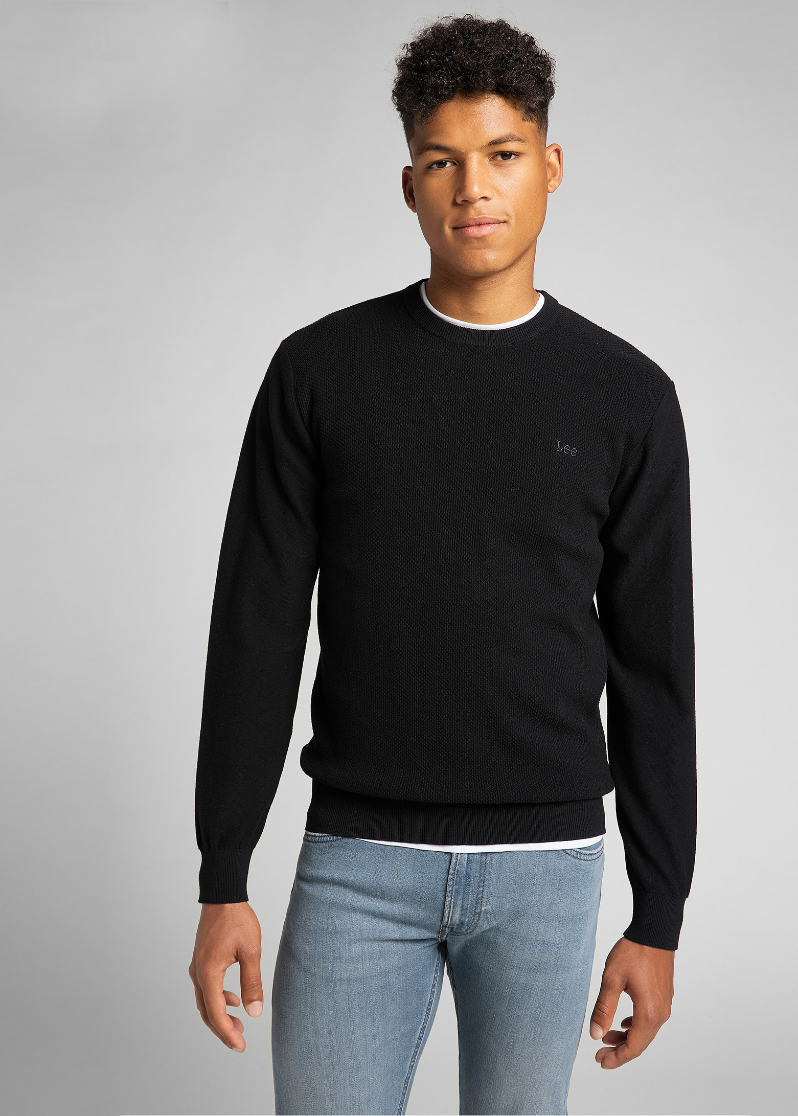 

Джемпер мужской Lee L83IKH01 черный S, L83IKH01