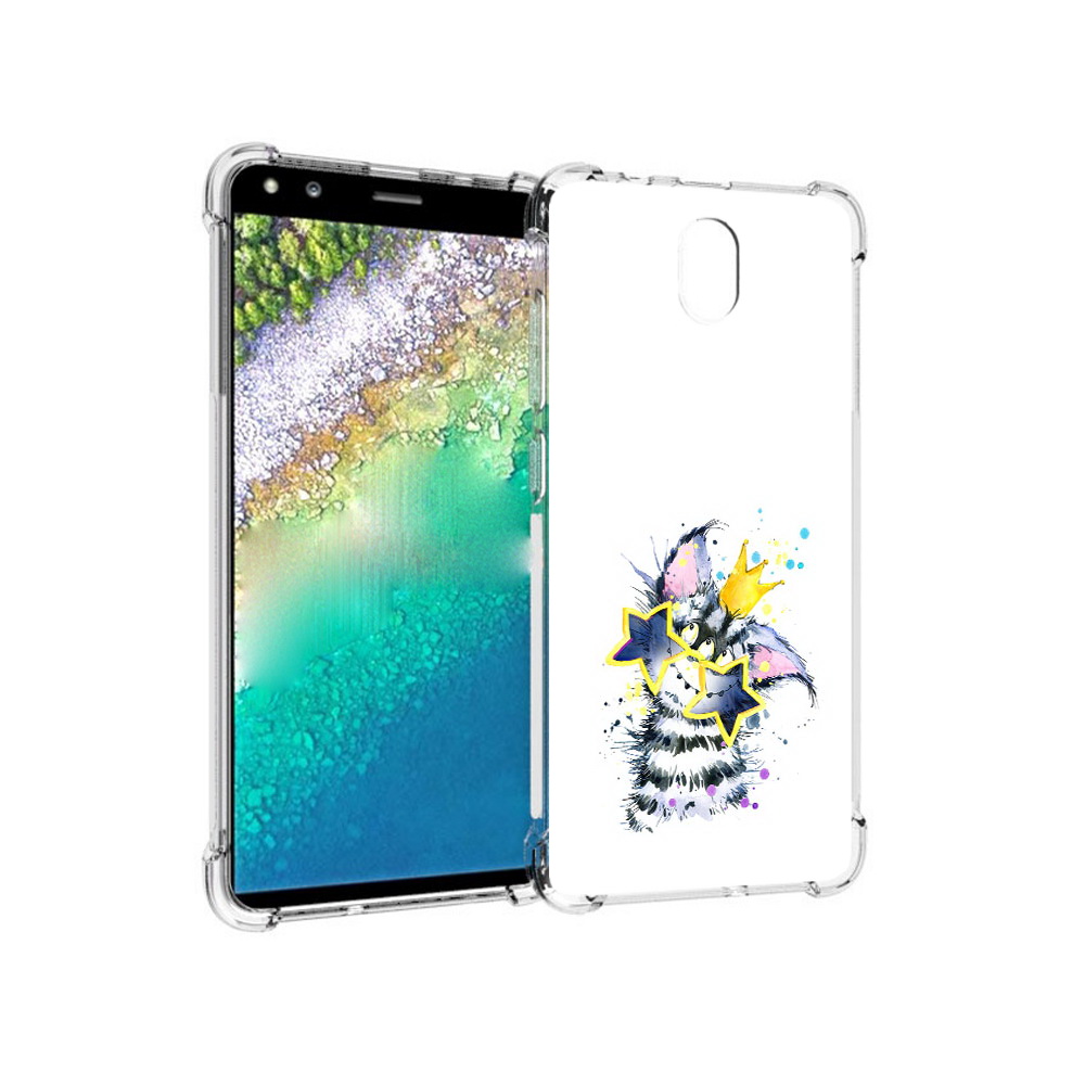 

Чехол MyPads Tocco для Nokia C01 Plus Мартовский Нуся (PT161800.114.114), Прозрачный, Tocco