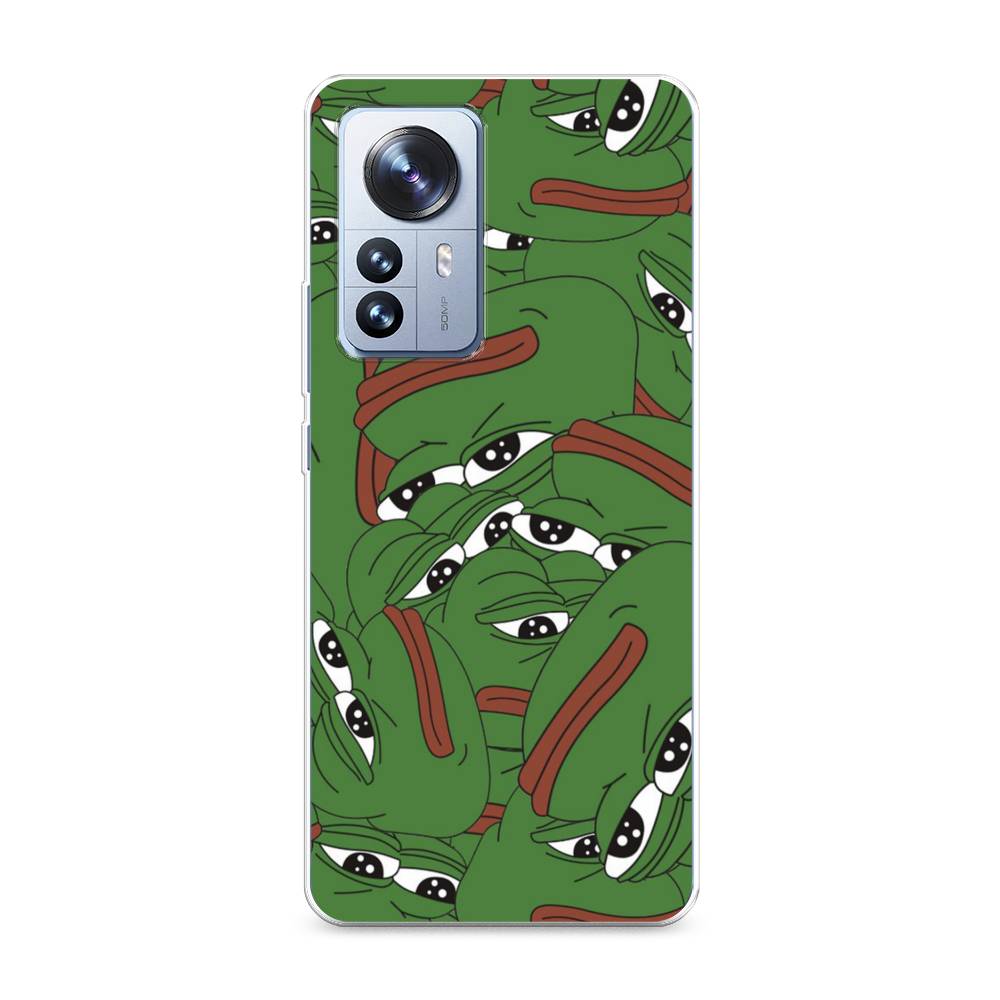 

Чехол Awog на Xiaomi 12 Pro "Печальный frog", Разноцветный, 314450-9