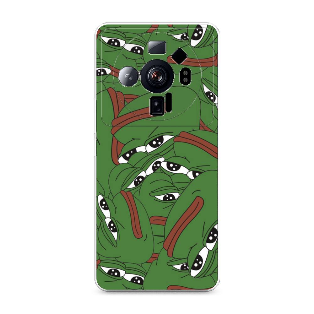 

Чехол Awog на Xiaomi 12S Ultra "Печальный frog", Разноцветный, 314550-9