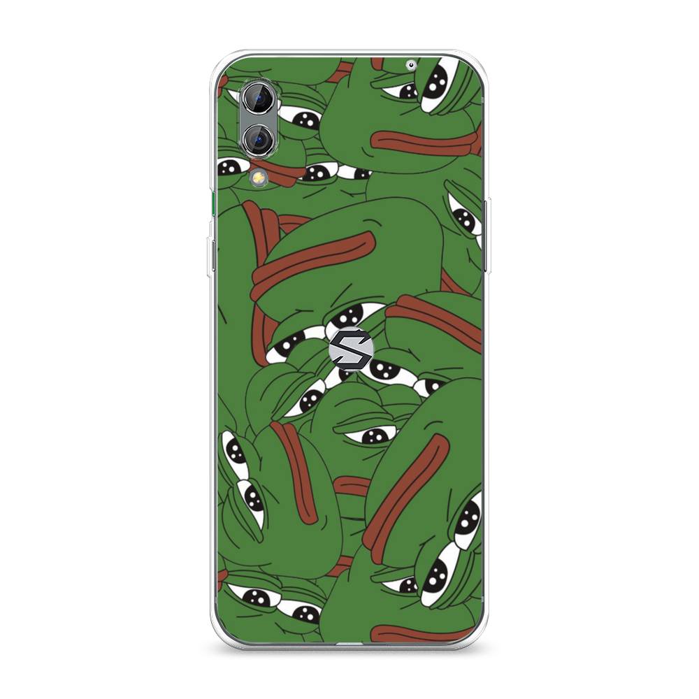 

Чехол Awog на Xiaomi Black Shark 2/2 Pro "Печальный frog", Разноцветный, 36350-9