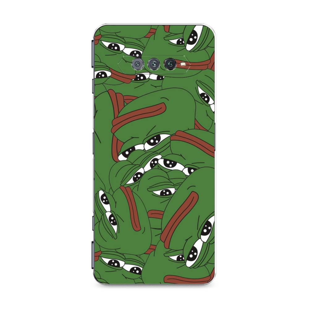 

Чехол Awog на Xiaomi Black Shark 4/4S/4S Pro/4 Pro "Печальный frog", Разноцветный, 311650-9