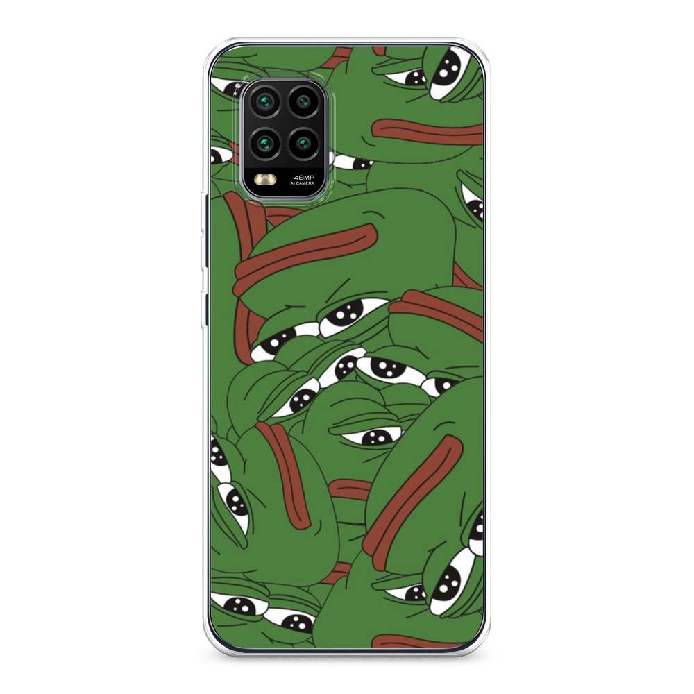 

Чехол Awog на Xiaomi Mi 10 Lite "Печальный frog", Разноцветный, 38550-9