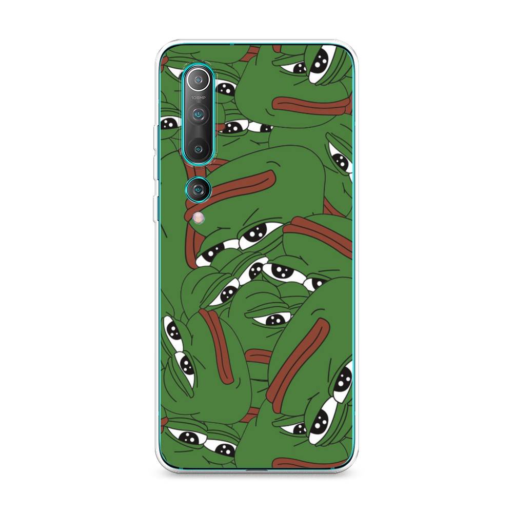 

Чехол Awog на Xiaomi Mi 10 Pro "Печальный frog", Разноцветный, 37850-9