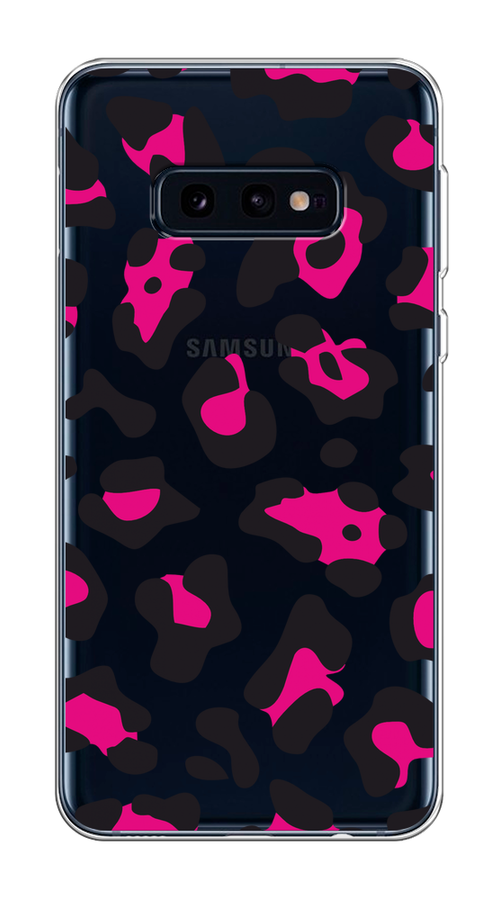 

Чехол на Samsung Galaxy S10E "Pink cow spots", Черный;розовый, 27250-1