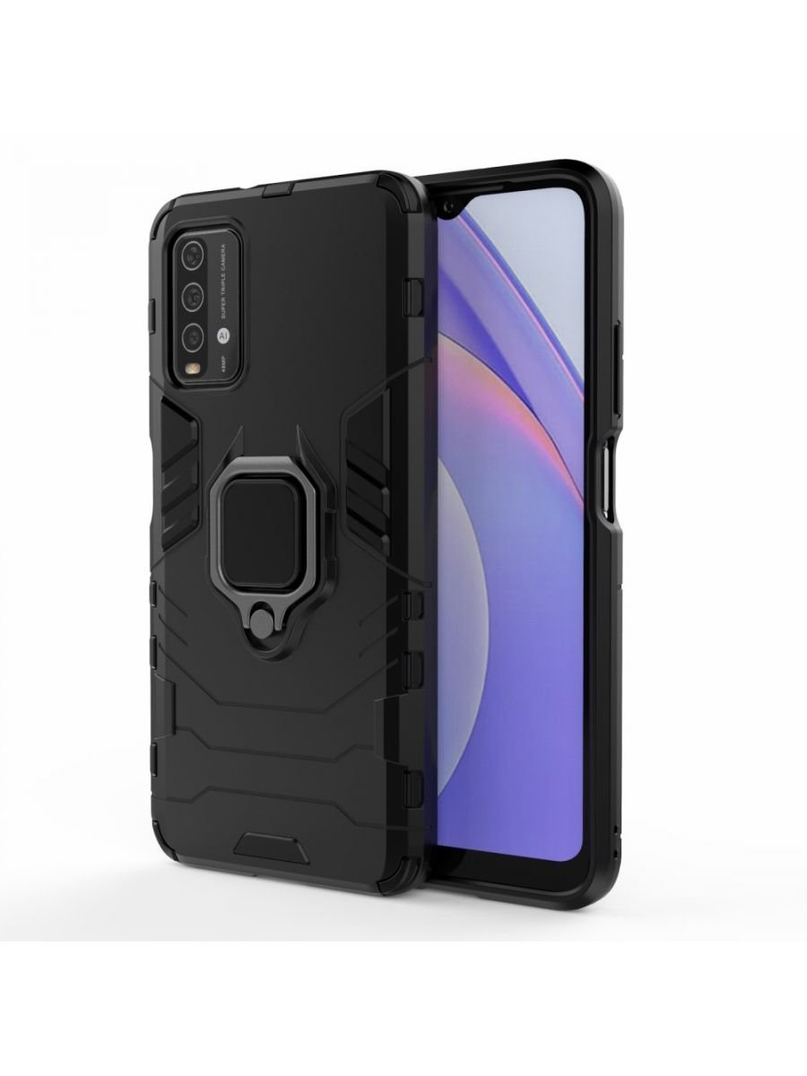 

Чехол Ring для смартфона Xiaomi Redmi 9T черный