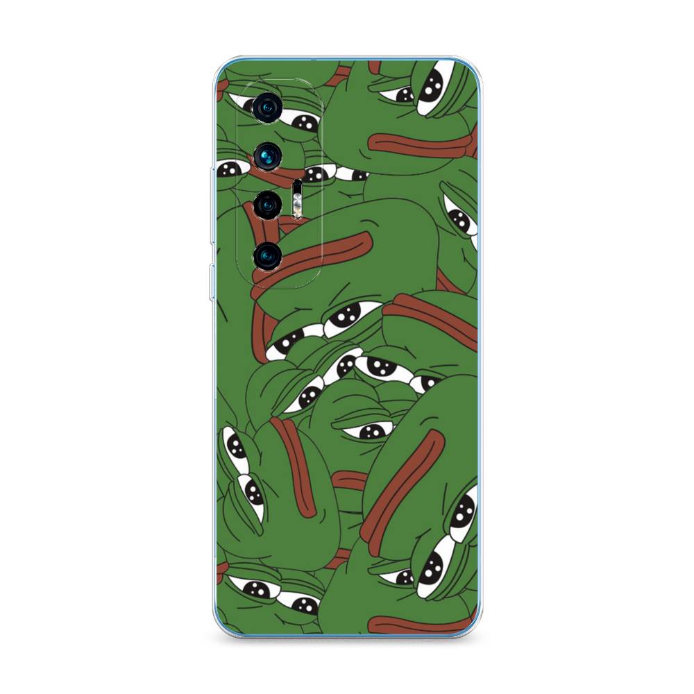 

Чехол Awog на Xiaomi Mi 10S "Печальный frog", Разноцветный, 310550-9