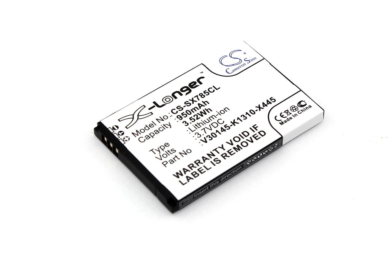 

Аккумулятор CS-SX785CL для IP телефона Siemens Gigaset SL78H 3.7V 950mA