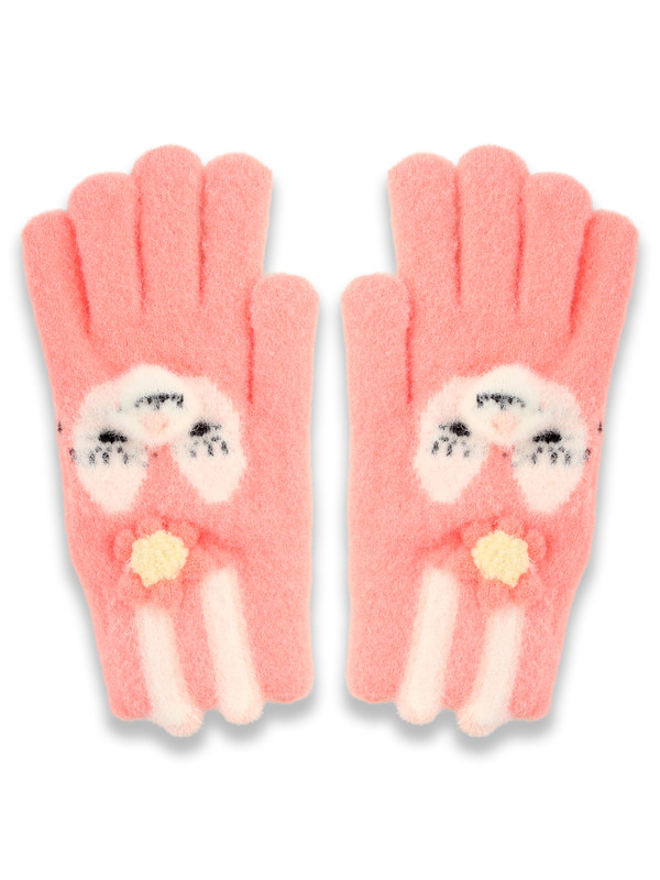 

Перчатки детские Little Mania ZW-ANG70, коралловый, 15, Розовый, ZW-ANG70