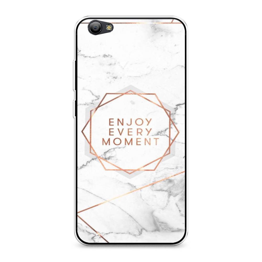 

Чехол Awog на Vivo Y65/Y66 "Enjoy every moment мрамор", Разноцветный, 260550-7