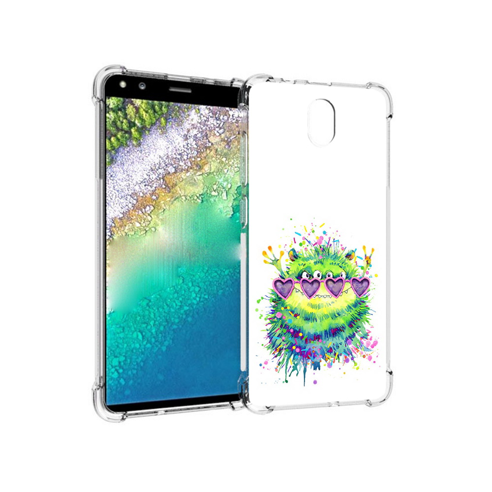 

Чехол MyPads Tocco для Nokia C01 Plus Пушистый персонаж (PT161800.114.142), Прозрачный, Tocco