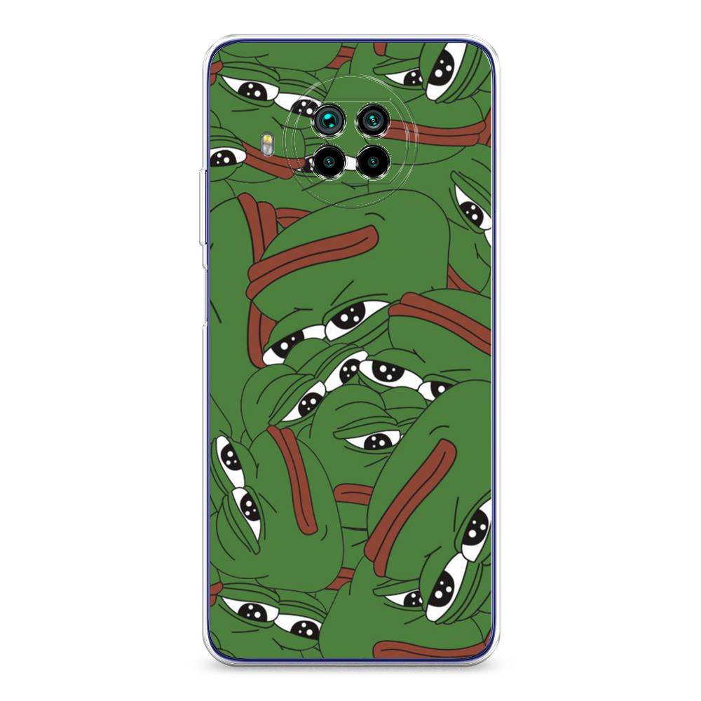

Чехол Awog на Xiaomi Mi 10T Lite "Печальный frog", Разноцветный, 39150-9