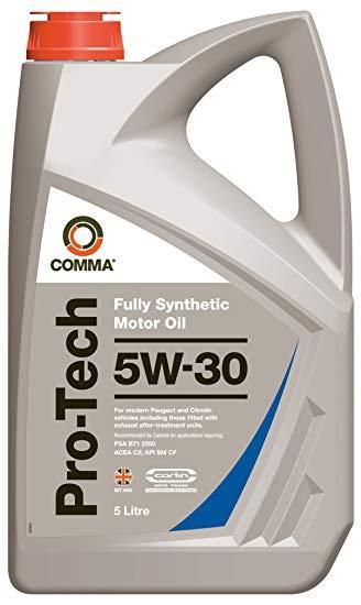 

Моторное масло Comma 5W30 PRO-TECH 5л