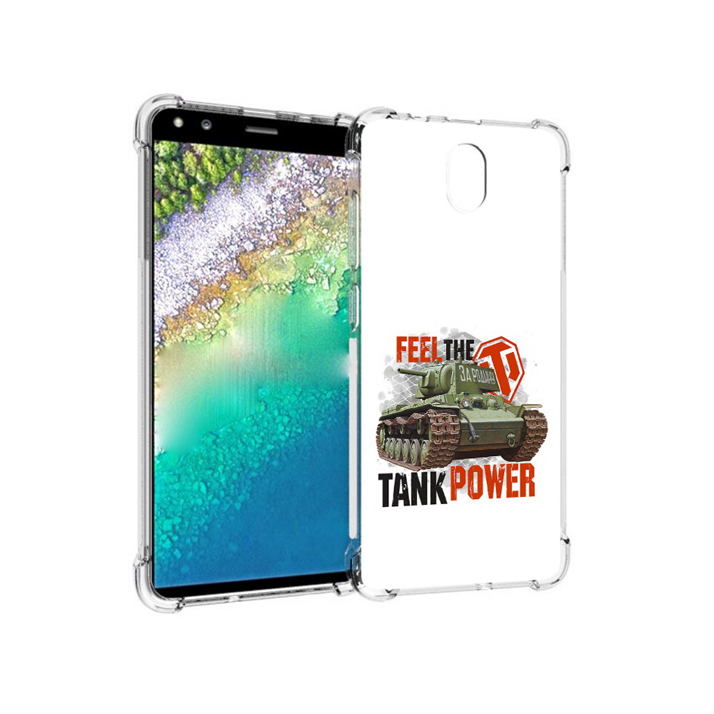 

Чехол MyPads Tocco для Nokia C01 Plus Танк (PT161800.114.169), Прозрачный, Tocco